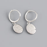 925 Silver Heart Hoop Earring For Women, Kids