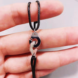 925 Silver Handcuffs Bracelet Couple R10 Jewelry Gift