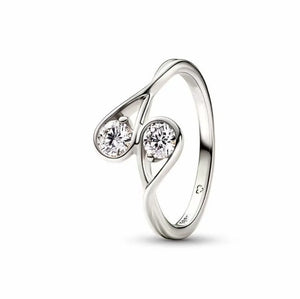 925 Sterling Silver Petal Ring Jewelry for Women