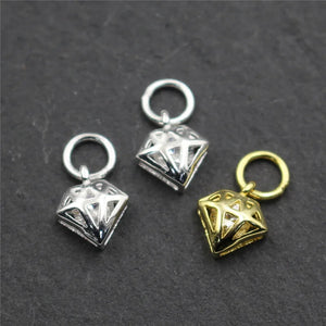 925 Sterling Silver Charms Earrings Bracelets Pendants DIY Jewelry Findings