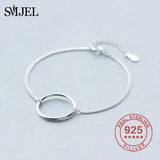 925 Silver Infinity Charm Bracelets Friendship Bracelet