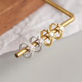 925 Silver Ins Giant Stars Women Girl Birthday Gift Jewelry