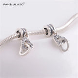 925 Silver Charms Beads European Bracelet Choker DIY Jewelry