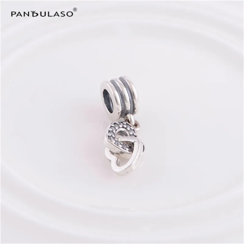 925 Silver Charms Beads European Bracelet Choker DIY Jewelry