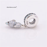 925 Sterling Silver Seahorse Dangle Bead for Bracelet & Choker