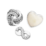 925 Silver Jewelry For Floating Locket Infinite Love Petites