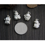 925 Sterling Silver Little Monkeys Charms for Bracelet & Necklace