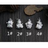 925 Sterling Silver Little Monkeys Charms for Bracelet & Necklace
