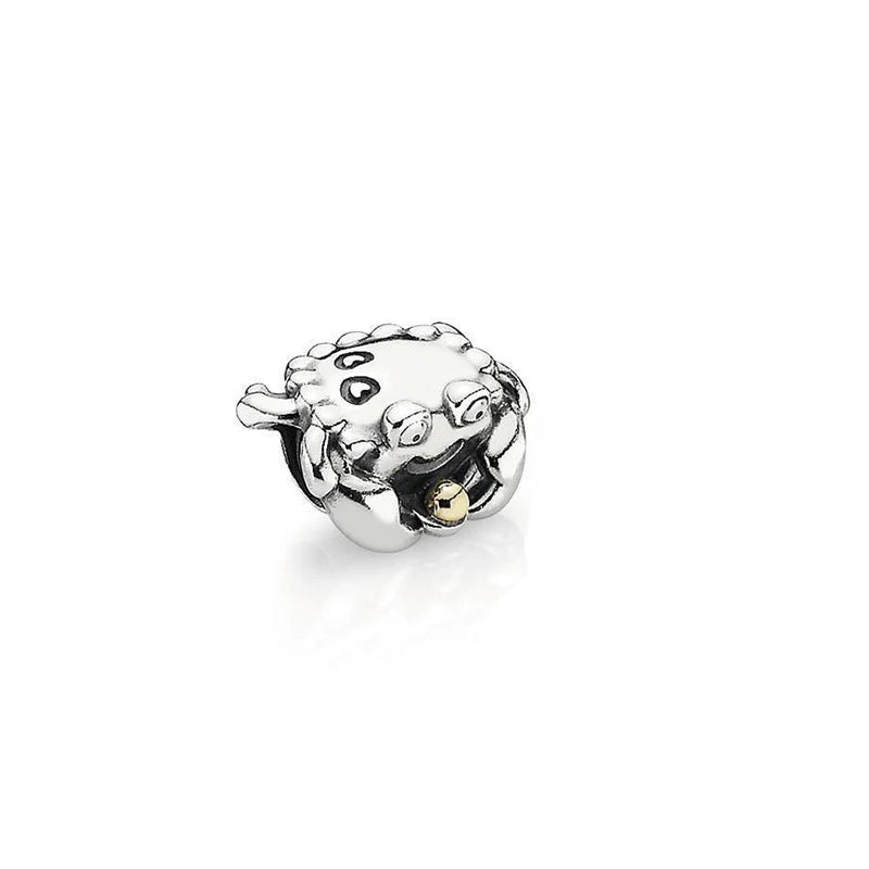925 Silver Love & Arrow Surf Keeper Paw Pattern Birthday Cake Gift