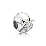 925 Silver Love & Arrow Surf Keeper Paw Pattern Birthday Cake Gift