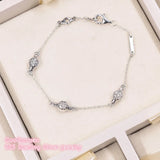 925 Silver LovePods Bracelet with Clear CZ, Women's Jewelry