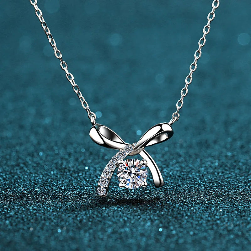 925 Silver Momulberry Stone Butterfly Necklace - Fine Jewelry
