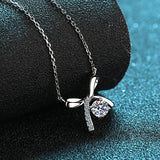 925 Silver Momulberry Stone Butterfly Necklace - Fine Jewelry