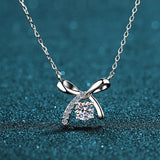 925 Silver Momulberry Stone Butterfly Necklace - Fine Jewelry