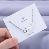 925 Silver Moonlight Stone Cat Charm Bracelet Creative Fine Jewelry