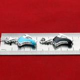 925 Silver Necklace Snow Boot Pendant Choker Couple Gift