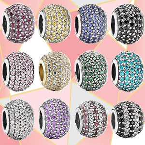 925 Sterling Silver Pendant Beads & Bracelet Display Necklace Jewelry