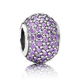 925 Sterling Silver Pendant Beads & Bracelet Display Necklace Jewelry