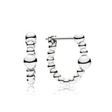 925 Silver Beads Collection Jewelry Set - Ring, Earrings, Necklace, Bracelet