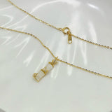 925 Silver Bamboo Pendant Necklace for Women