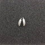 925 Silver Feather Stud Earrings Allergy Free Wedding Jewelry