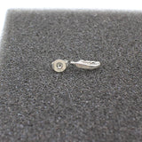 925 Silver Feather Stud Earrings Allergy Free Wedding Jewelry