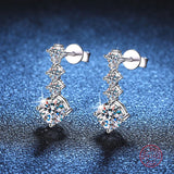 925 Sterling Silver Earrings Wedding Bridal Party Christmas Jewelry