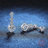 925 Sterling Silver Earrings Wedding Bridal Party Christmas Jewelry