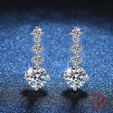 925 Sterling Silver Earrings Wedding Bridal Party Christmas Jewelry