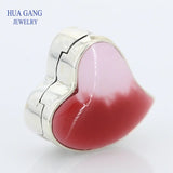 925 Silver Heart of Love Charm for Bracelets