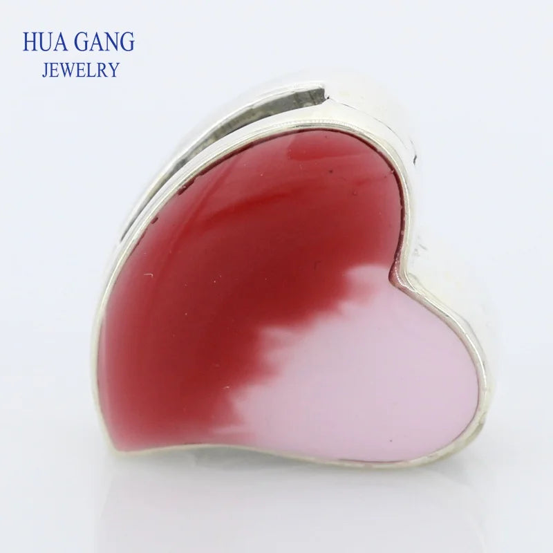 925 Silver Heart of Love Charm for Bracelets