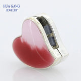 925 Silver Heart of Love Charm for Bracelets