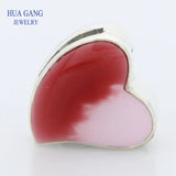 925 Silver Heart of Love Charm for Bracelets