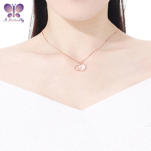 925 Silver Roman Numeral Round Pendant Necklace