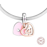 925 Sterling Silver Rose Path to Love Beads for Jewelry Making