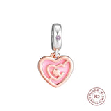 925 Sterling Silver Rose Path to Love Beads for Jewelry Making