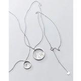 925 Sterling Silver Mountain Pendant Necklace for Women