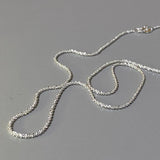 925 Silver Shinny Choker Necklace Italian Jewelry
