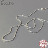925 Silver Shinny Choker Necklace Italian Jewelry