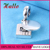 925 Sterling Silver Shopping Queen Dangle Charm for Bracelet