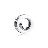 925 Silver Icicles Clip Charm Clear CZ for Reflexions Bracelet