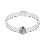 925 Silver Icicles Clip Charm Clear CZ for Reflexions Bracelet