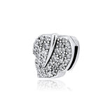 925 Silver Leaf Clip Charm for Reflexions Bracelet