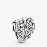 925 Silver Leaf Clip Charm for Reflexions Bracelet