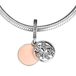 925 Sterling Silver Springtime Pendant for Women Bracelets