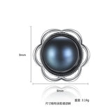 925 Silver Pearl Stud Earrings Engagement Gift Charm Jewelry