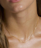925 Sterling Silver Thin 0.65MM 1MM Box Chain Necklace