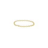 925 Sterling Silver Thin Cross Chain Plated Women Finger Ring