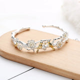 925 Silver Tree Bird Bracelet&Bangle For Women Wedding Gift