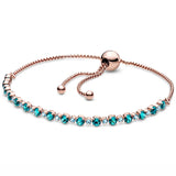 925 Silver Tree Of Life Tennis Bracelet